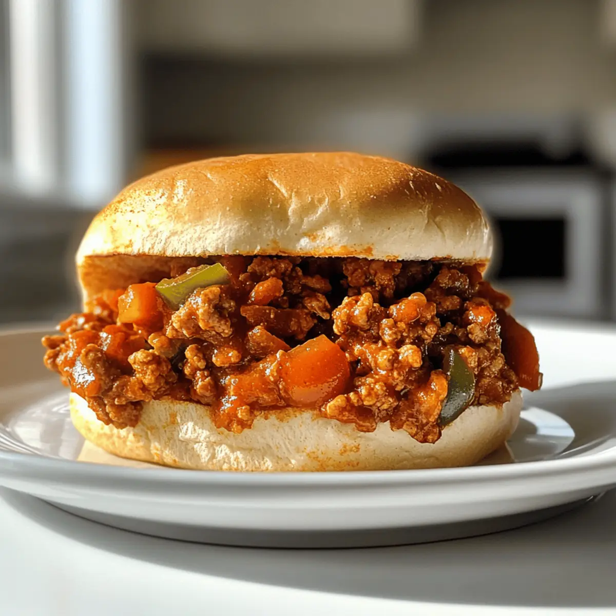 Cajun Chicken Sloppy Joes