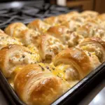 Cheesy Chicken Crescent Rolls