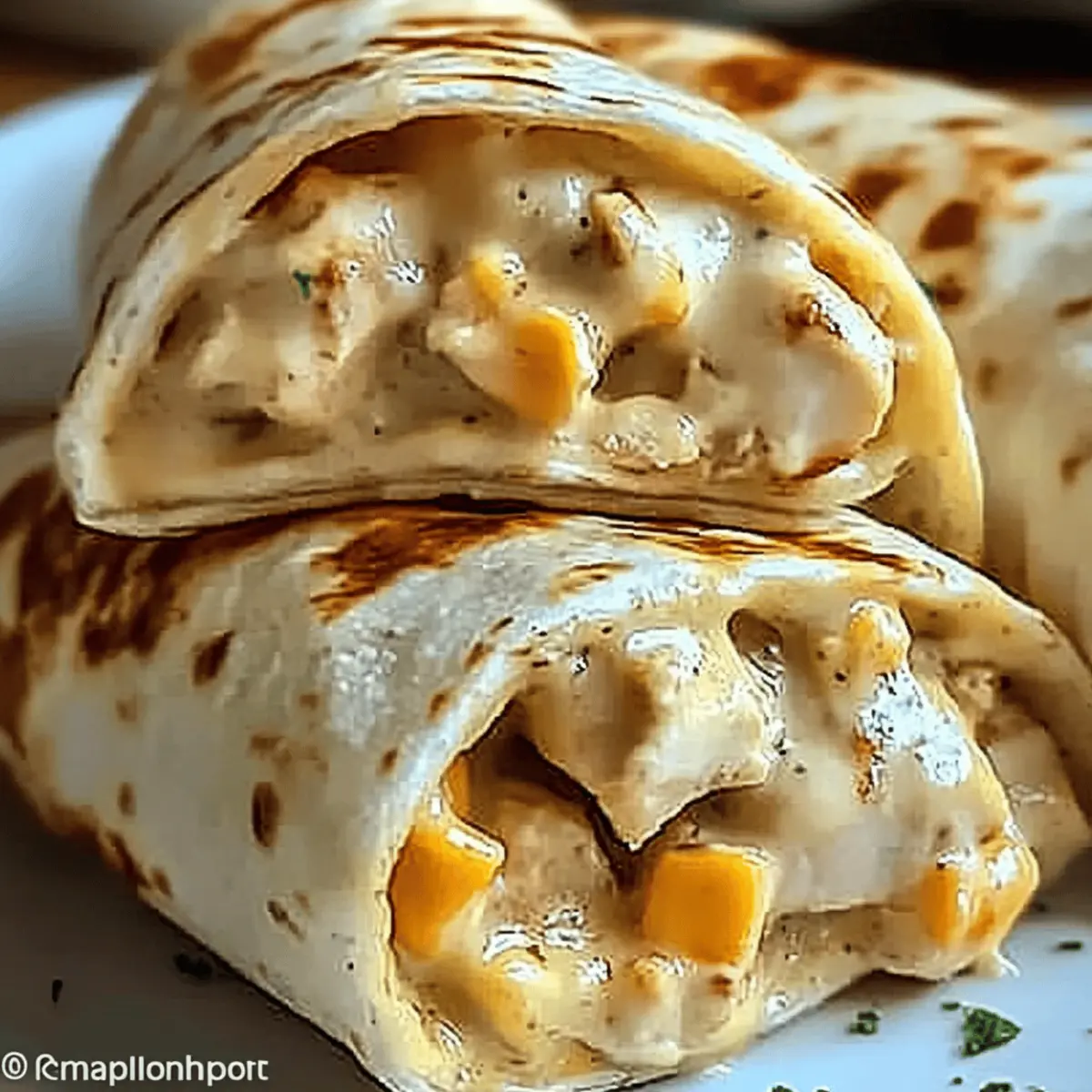 Cheesy Chicken Wrap
