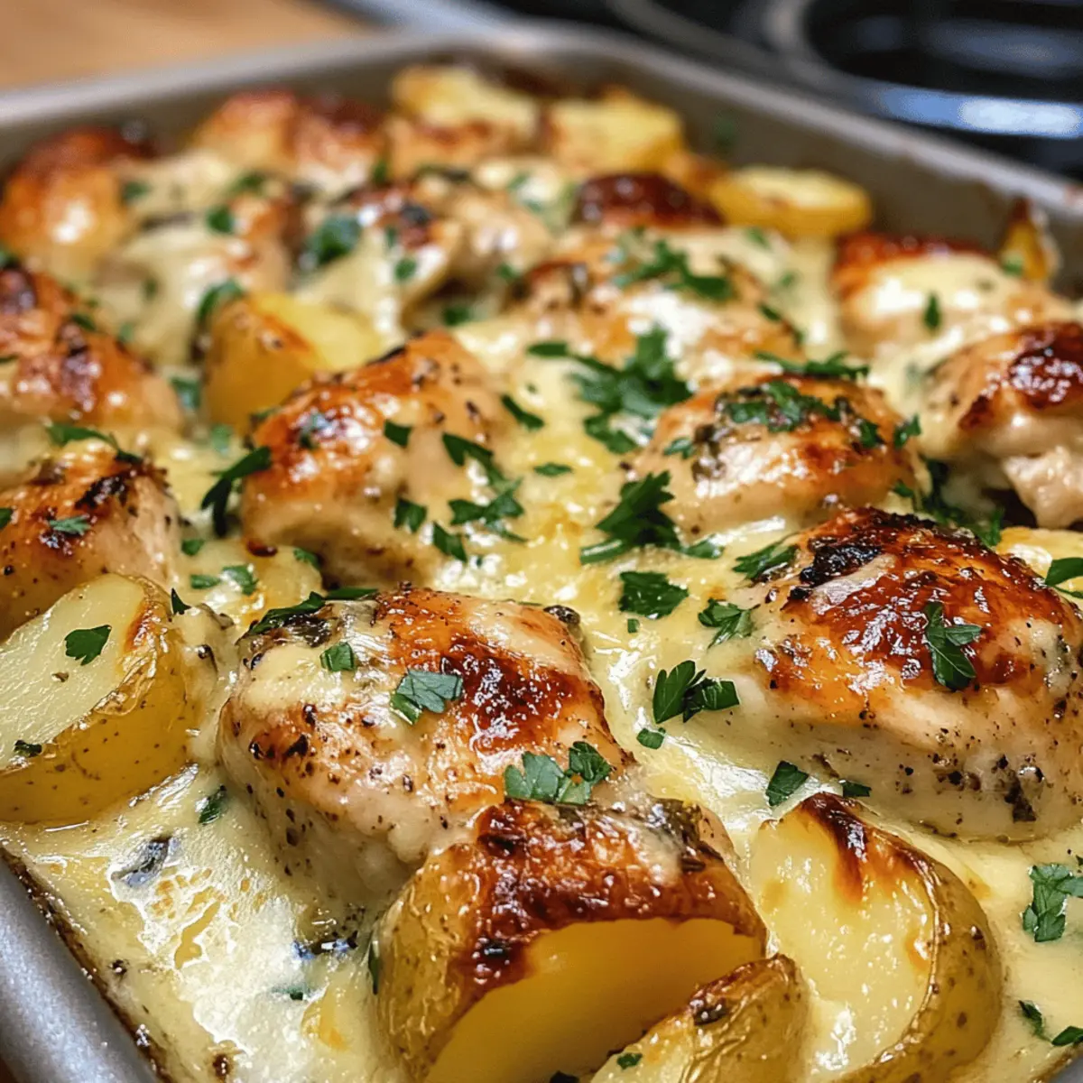 Cheesy Chicken and Potatoes