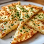 Cheesy Tortilla Garlic Bread