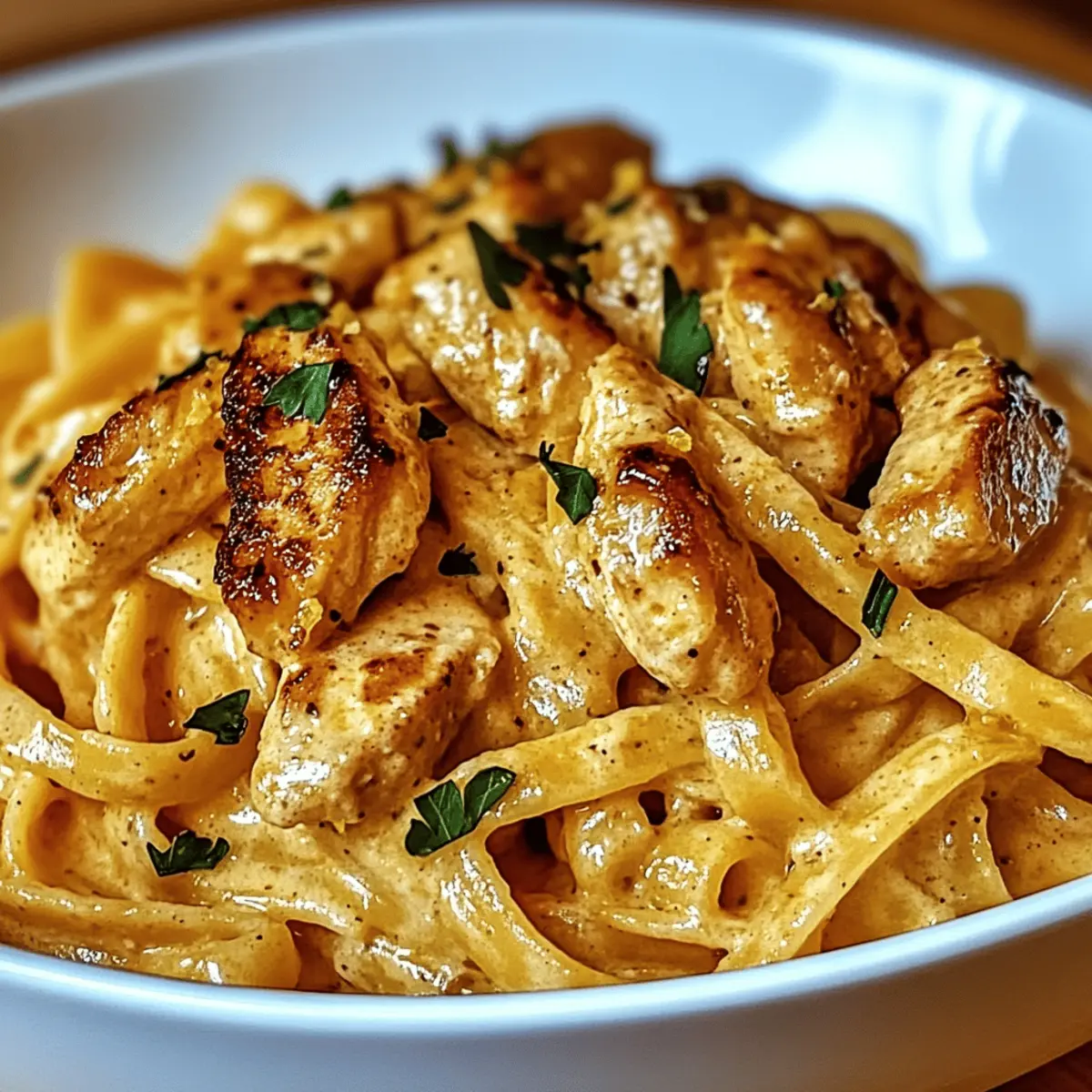 Cowboy Butter Chicken Linguine