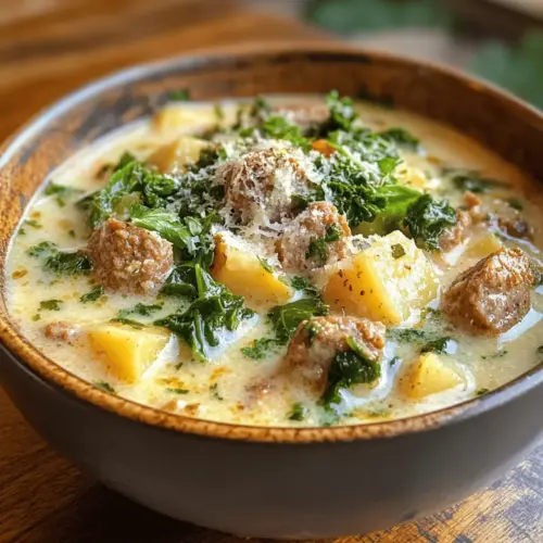 Cozy Italian Sausage and Potato Soup