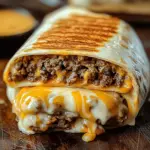 Easy Grilled Cheese Burrito