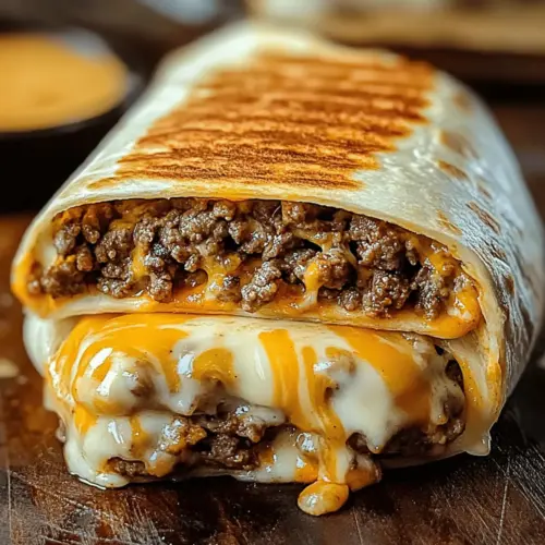 Easy Grilled Cheese Burrito