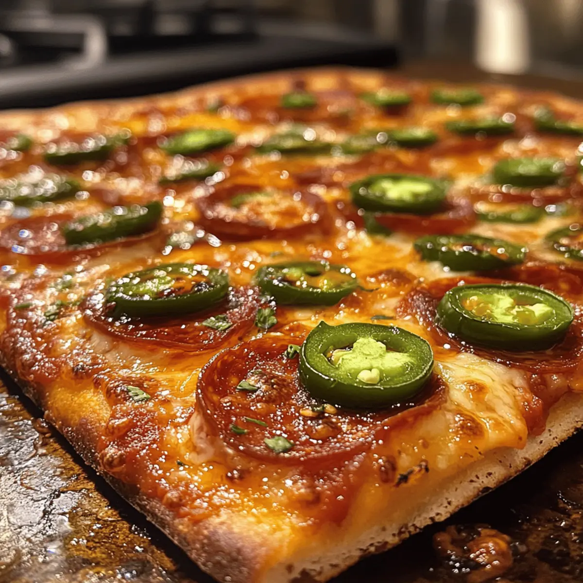 Honey Flatbread Pizza