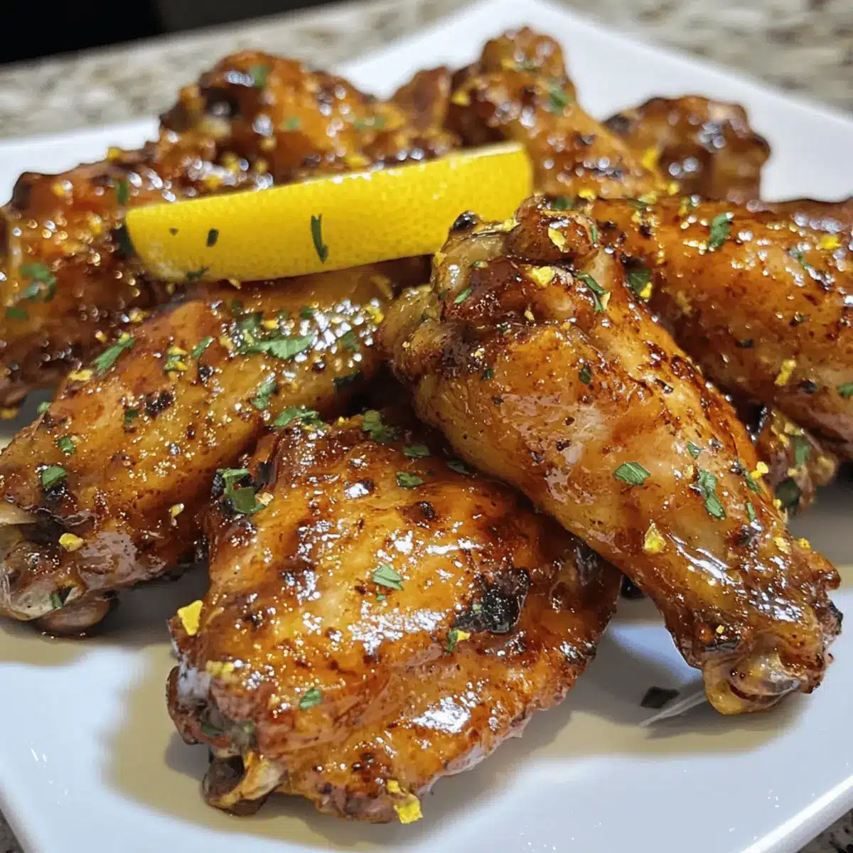 Honey Lemon Pepper Wings