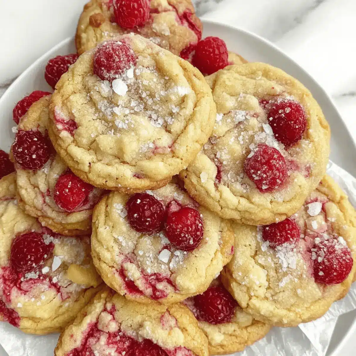 Lemon Raspberry Cookies