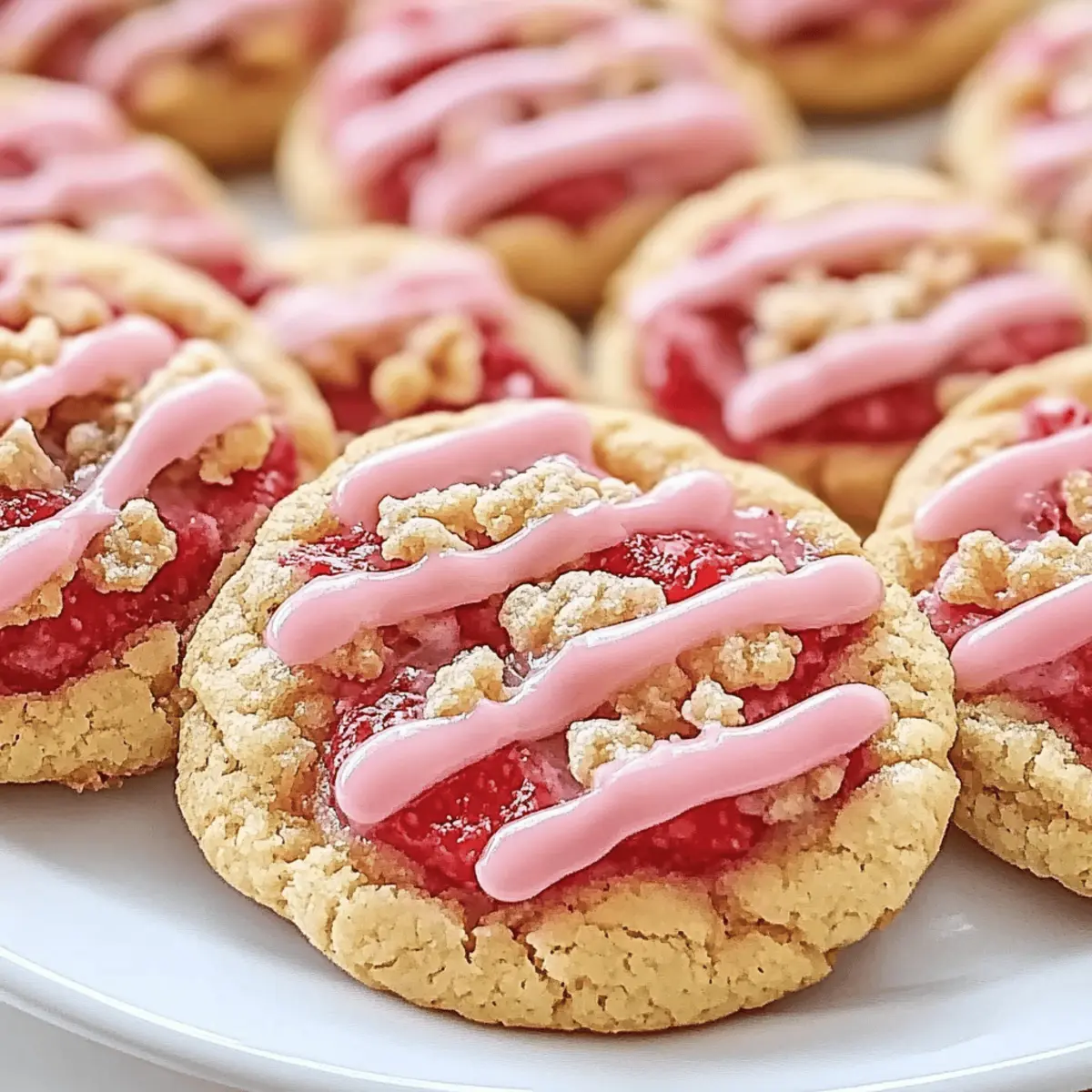 Strawberry Crunch Cookies