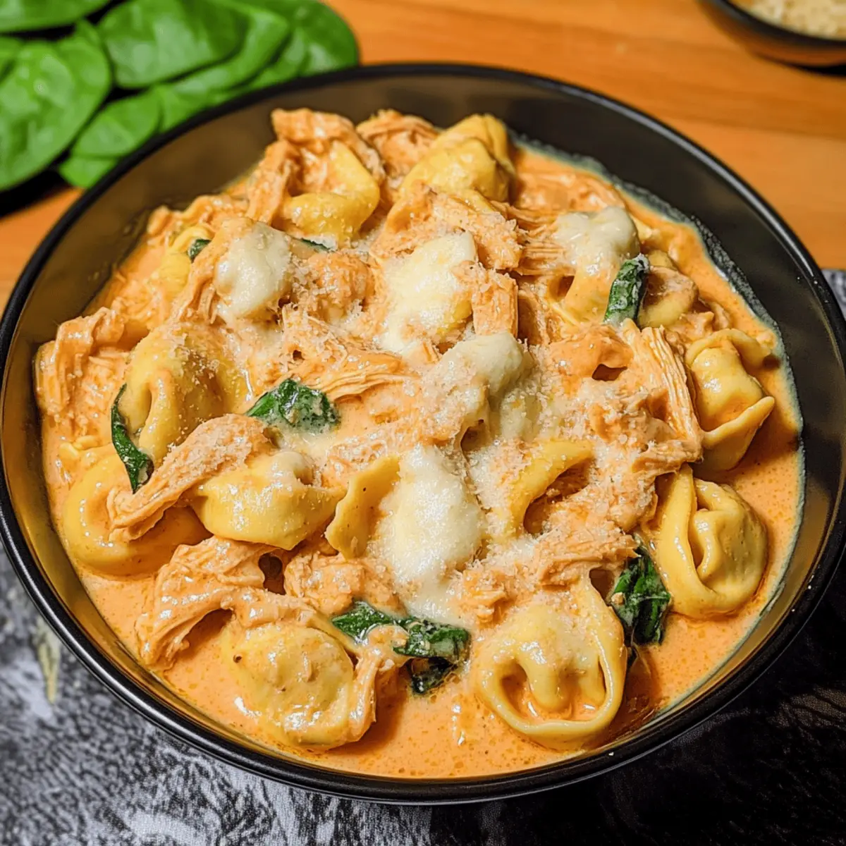 CrockPot Chicken Tortellini
