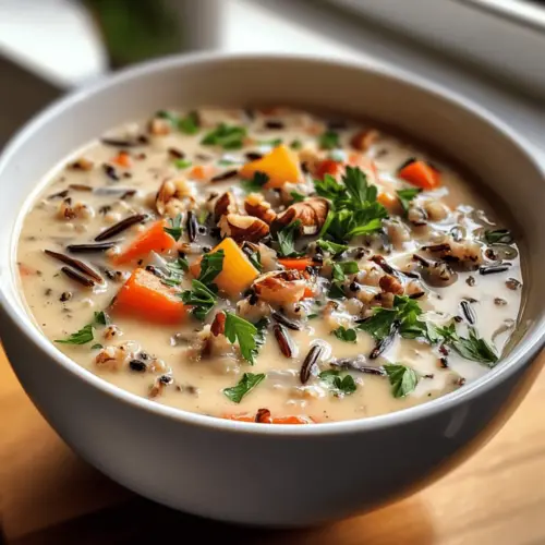 Autumn Wild Rice Soup