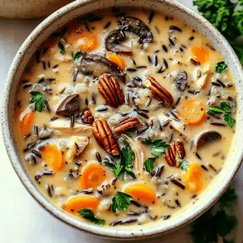 Autumn Wild Rice Soup