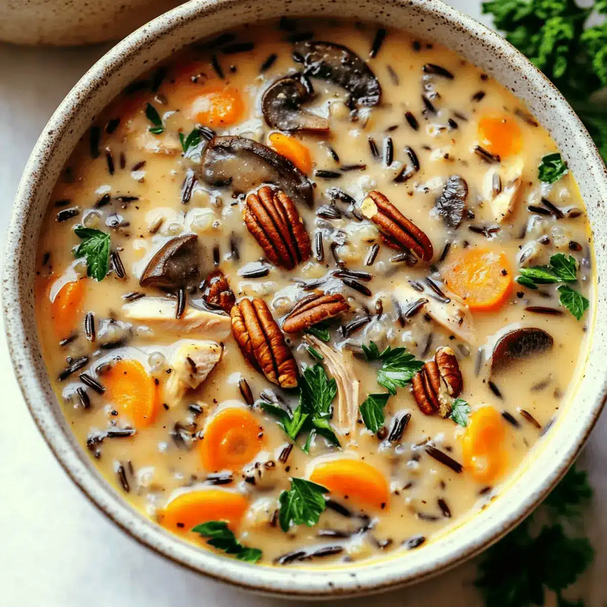Autumn Wild Rice Soup