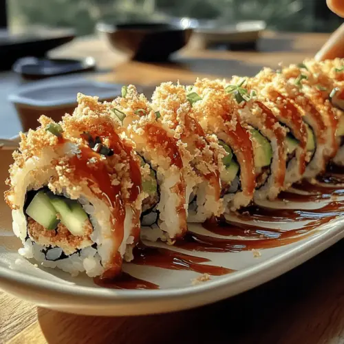 California Crunch Roll Sushi
