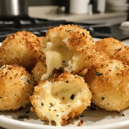 Cheesy Parmesan Mozzarella Bites