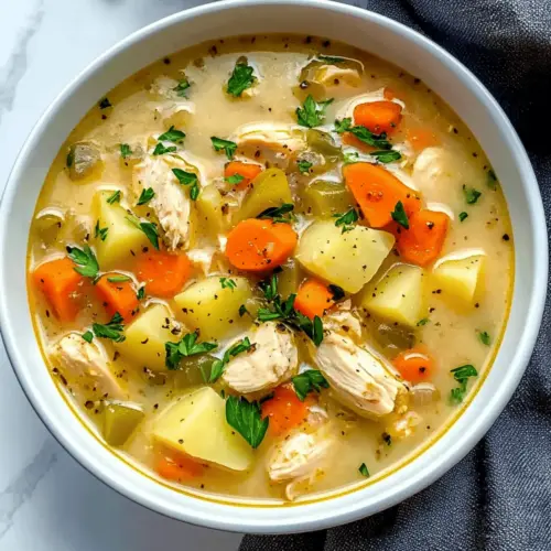 Chicken Soup with Potatoes
