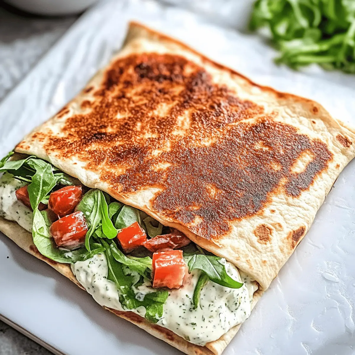 Cottage Cheese Wraps