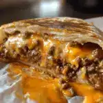 Easy Grilled Cheese Burrito