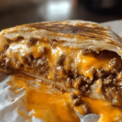 Easy Grilled Cheese Burrito