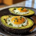 Egg-Stuffed Avocado Halves