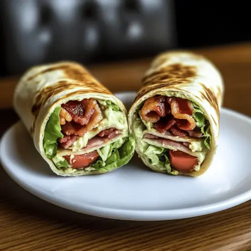Gourmet BLT Wraps