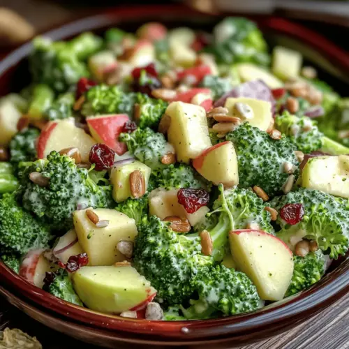 Honeycrisp Apple Broccoli Salad