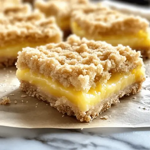Lemon Crumb Bars