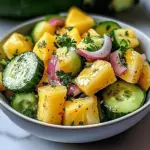 Pineapple Cucumber Salad