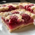 Raspberry Shortbread Bars
