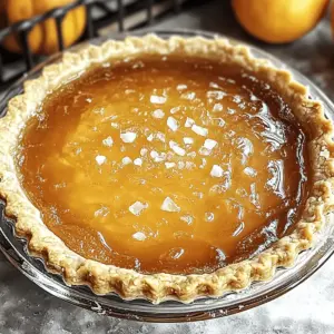 Salted Honey Pie