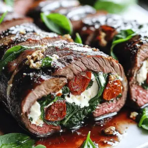 Stuffed Flank Steak