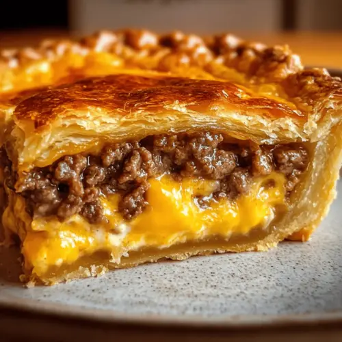Ultimate Homemade Cheeseburger Pie