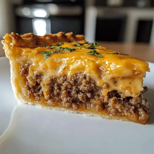 Ultimate Homemade Cheeseburger Pie