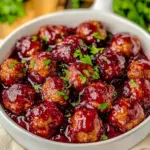 Quick Cranberry Meatballs