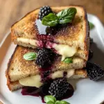 Blackberry Balsamic & Brie Grilled Cheese