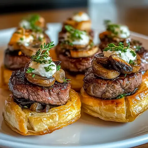 Mini Beef Wellington Bites