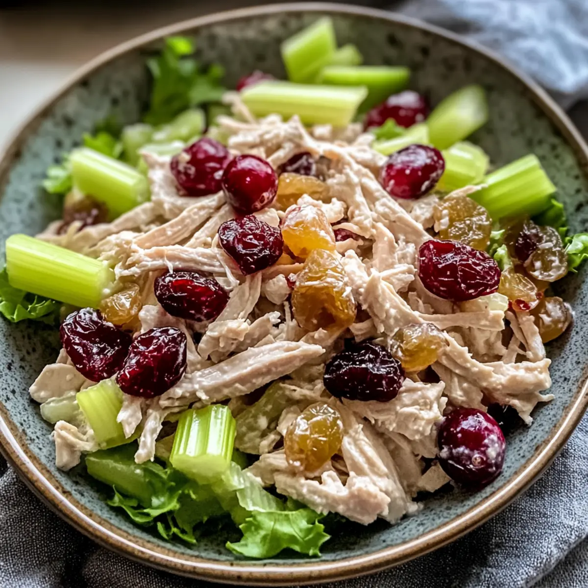 Cranberry Chicken Salad