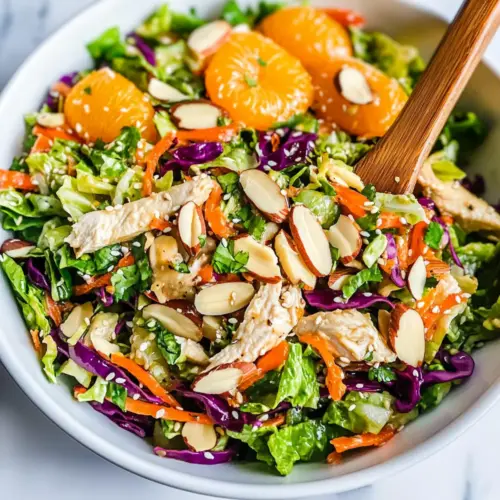 Healthy Sesame Chicken Chopped Salad