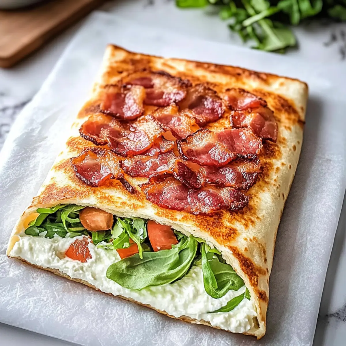 Cottage Cheese Wraps