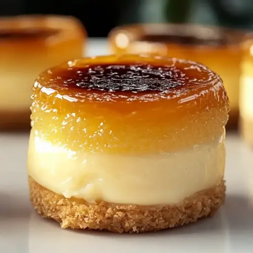 Mini Crème Brûlée Cheesecakes