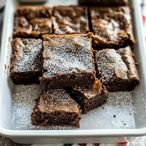 Gingerbread Brownies Recipe