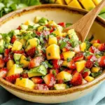Avocado Strawberry Mango Salsa