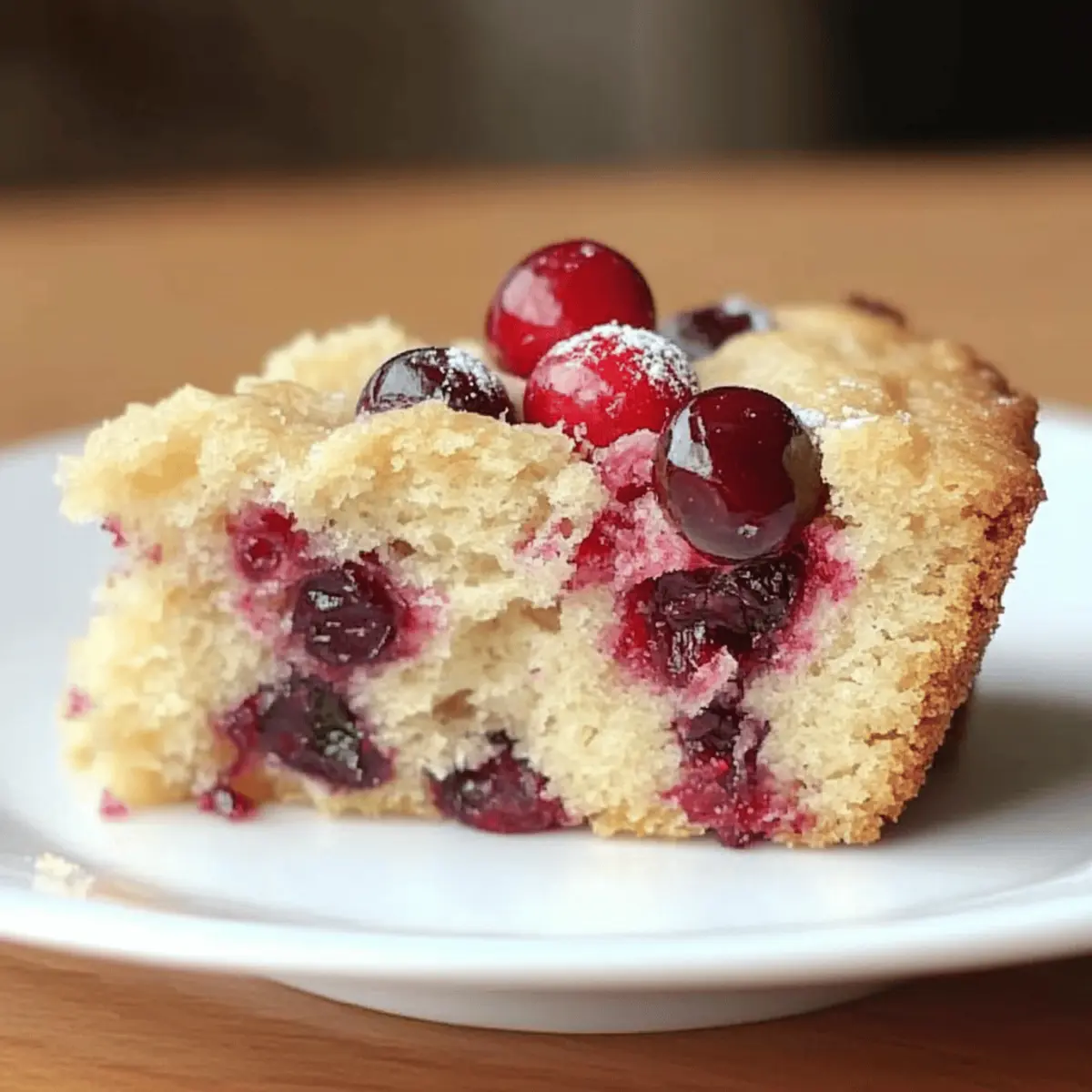 Cranberry Christmas Cake