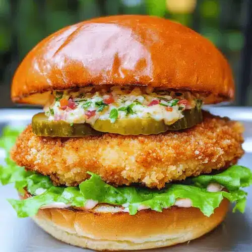 Crispy Chicken Burgers