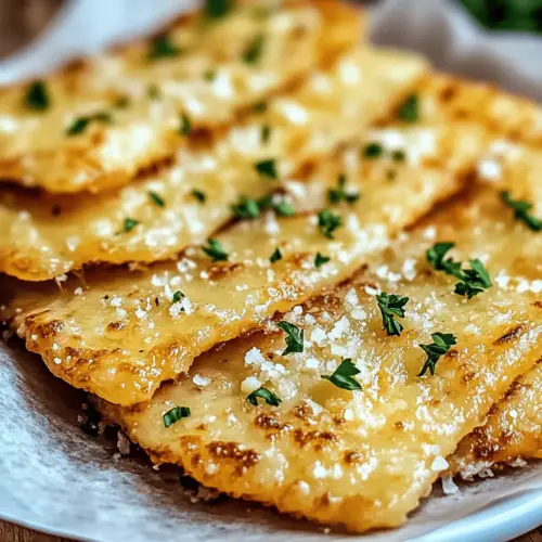 Garlic Keto Flatbread