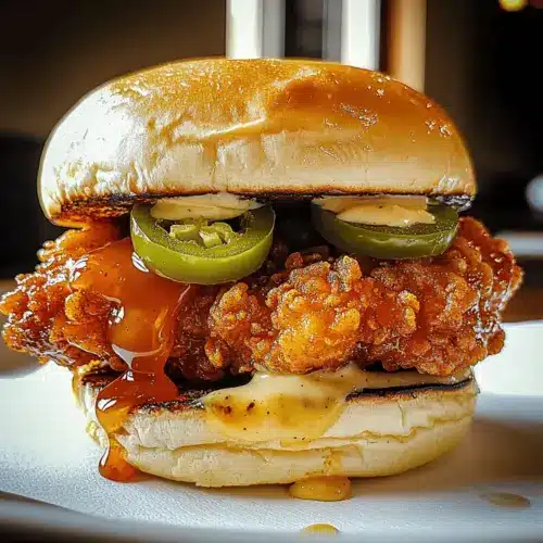 Jalapeno Fried Chicken Sandwich