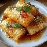 Oven Fried Feta Rolls