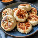 Pan-Fried Cabbage and Noodle Buns