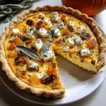 Roasted Pumpkin Quiche