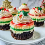 Mini Christmas Cheesecake